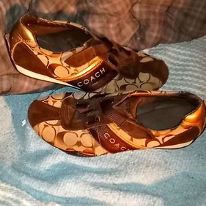 Coach Velcro shoes